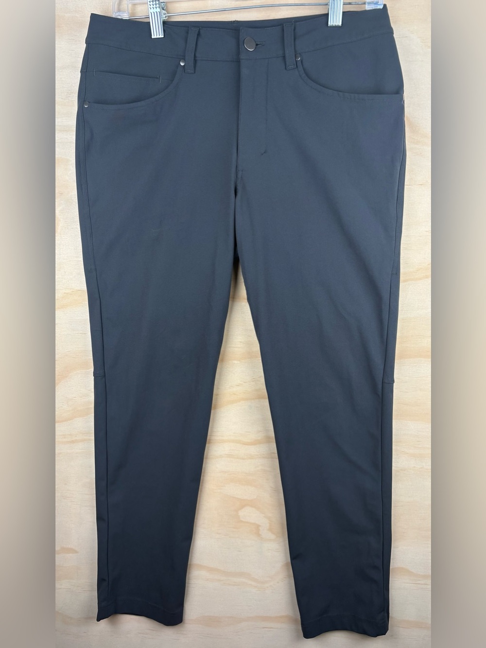 Lululemon ABC 5-Pocket Pants Gray Men’s 30 x 27 Stretch Slim